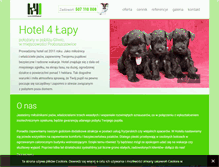 Tablet Screenshot of hotel4lapy.pl